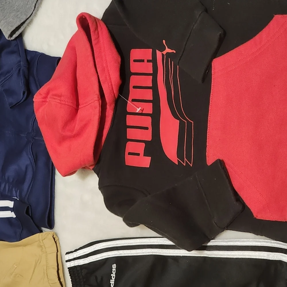 Adidas Kids Navy Track Pants
